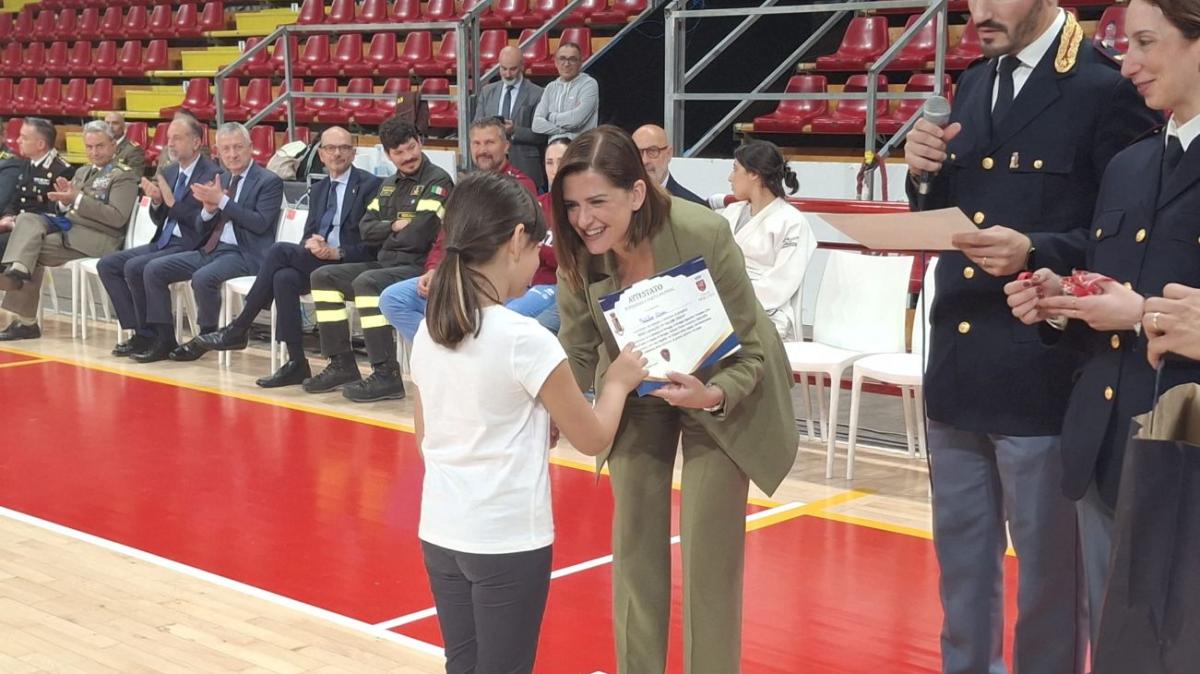 Concluso a Perugia il progetto “Sport e legalità: un valore unico” nato dal protocollo con Questura e Fiamme Oro