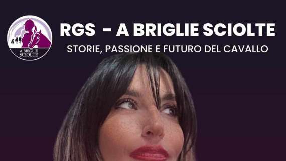 Su RGS la nuova trasmissione che parla di cavalli: Catia Brozzi conduce "A Briglie Sciolte"