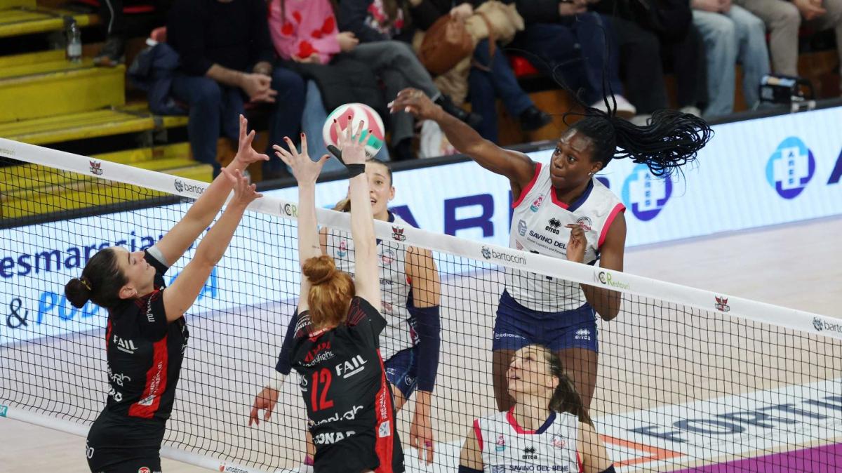 Così è andata la partita della Bartoccini Perugia contro Scandicci campione del mondo