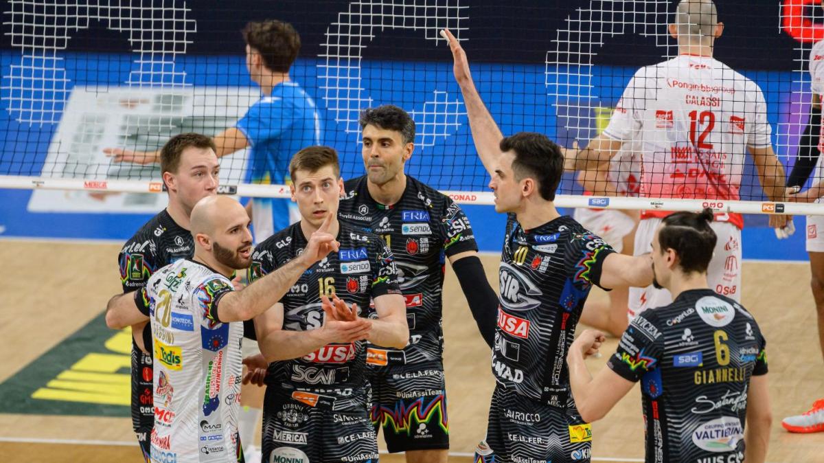 Ufficiale! Gara-1 della finale scudetto di volley maschile si giocherà a Perugia il 30 aprile alle 20.30