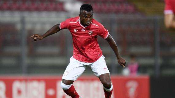 Kouan giocherà in Serie B? Pronto a firmare con la Reggiana dove lo vogliono Pizzimenti e Zebi