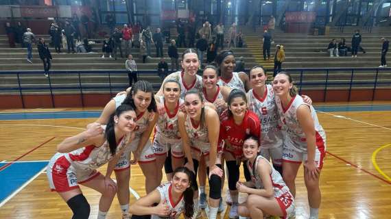 Pallacanestro Perugia strepitosa! In B femminile vittoria all'overtime contro Livorno!