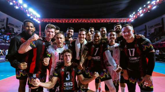 La Sir Perugia in finale al Mondiale per Club! Ora con il Minas già battuto nettamente giovedì scorso