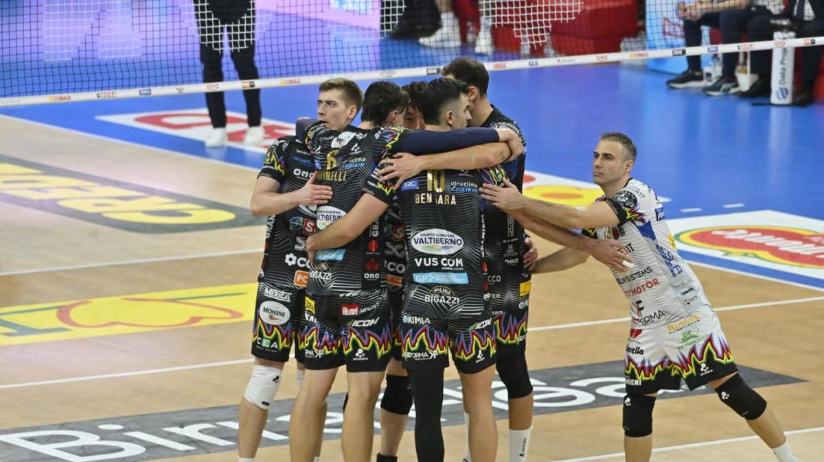 Così è andata la partita della Sir Susa Scai Perugia persa (3-2) in casa contro Verona