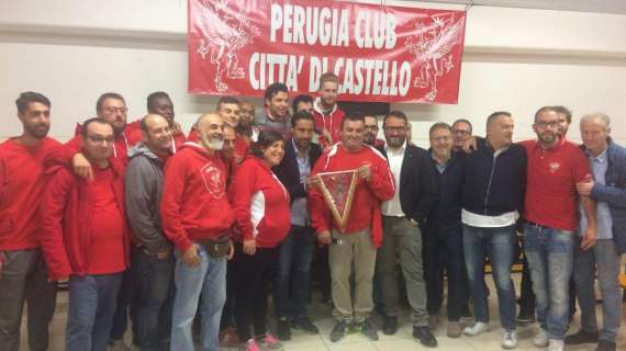 Festa al Club Perugia di Città di Castello con Giunti e Lucarini