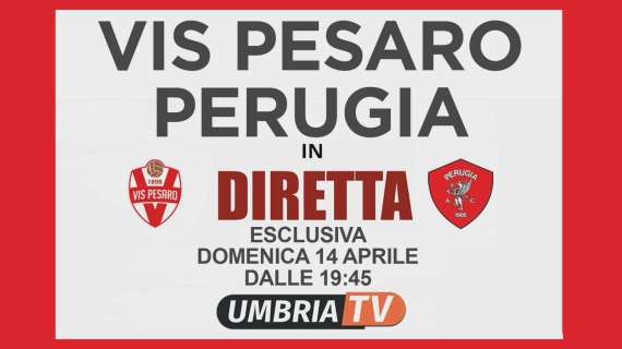 Domani sera Vis Pesaro-Perugia in diretta su Umbria Tv dalle 19.45