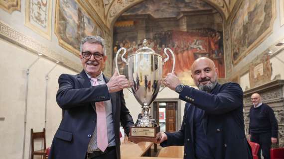 Il sorriso dell'assessore Pierluigi Vossi ad interpretare l'orgoglio della città campione d'Europa