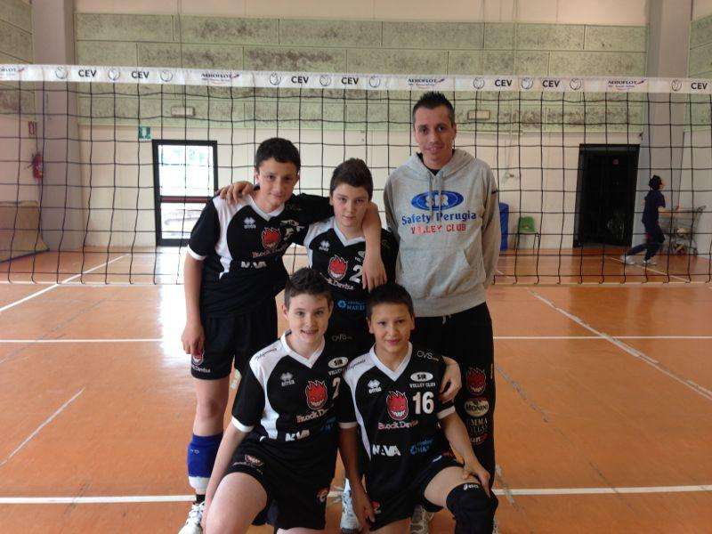 Pallavolo: la Sir Safety Perugia punta allo scudetto Under 13