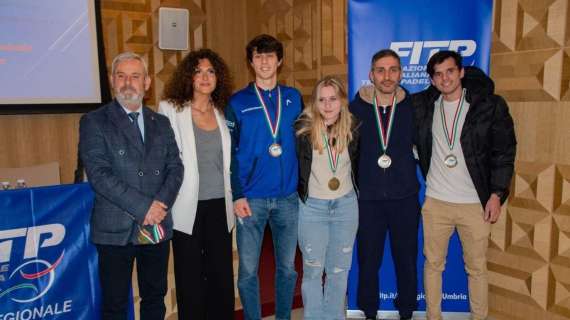 A Perugia si è tenuta la grande festa del Federazione di tennis e padel con tante premiazioni