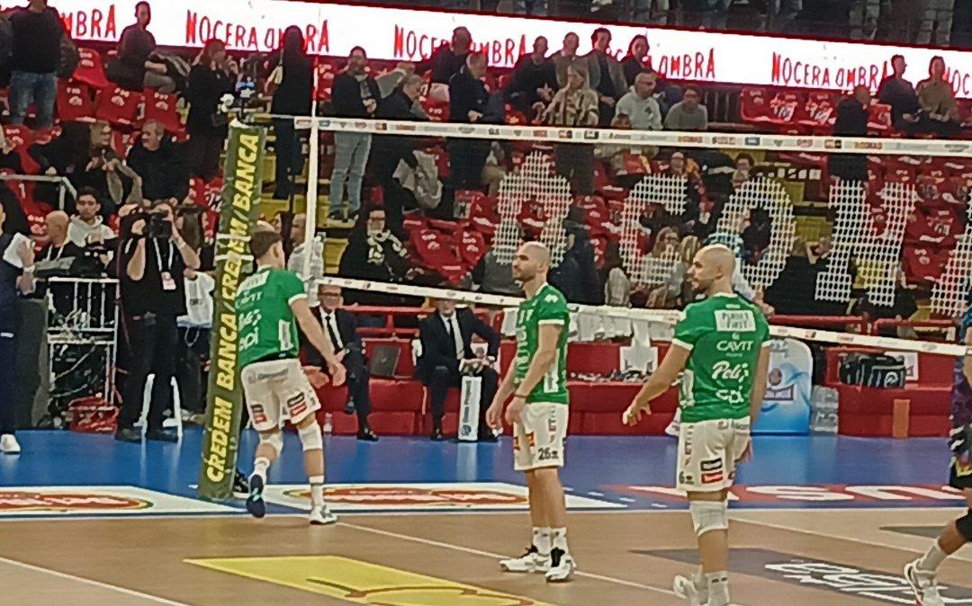 Sir Susa Scai Perugia-Itas Trentino:2-1 LIVE 