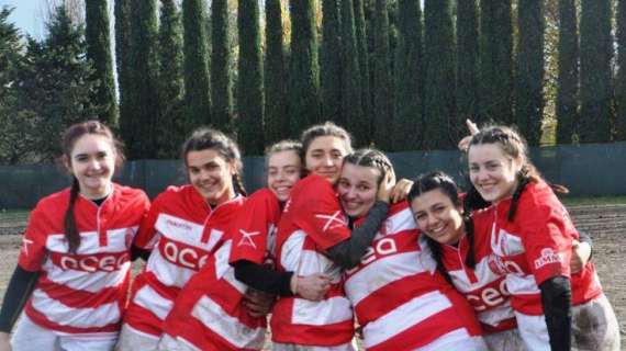 Vittoria per le ragazze dell'Under 17 del rugby perugino