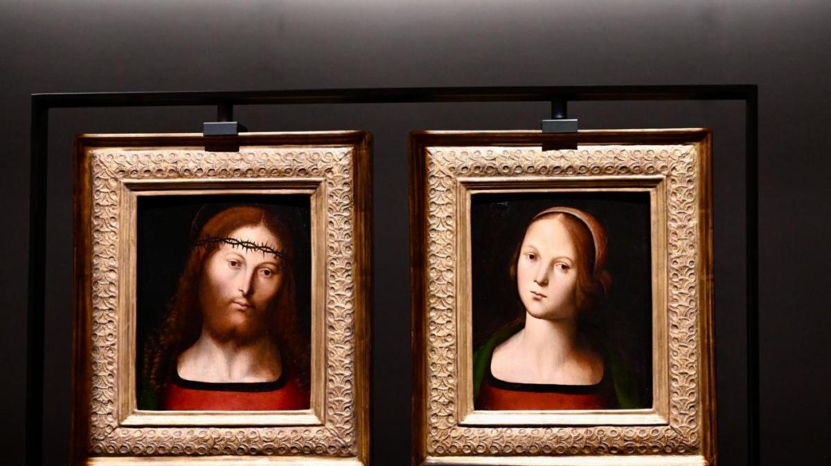 A Perugia quelle emozioni suscitate dall'ammirare "Il dittico" di Pietro Perugino