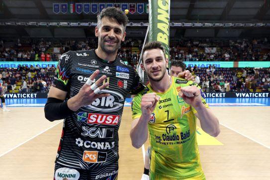 Tutti i numeri di Gara-1 della finale scudetto tra Sir Susa Scai Perugia e Lube Civitanova