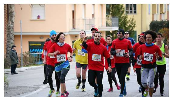 Festa di colori per la Maratonina del Campanile: il "vero" vincitore è stato Leo Cenci!