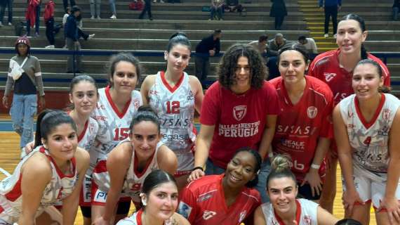 In Serie B femminile la Pallacanestro Perugia vince il derby con Orvieto