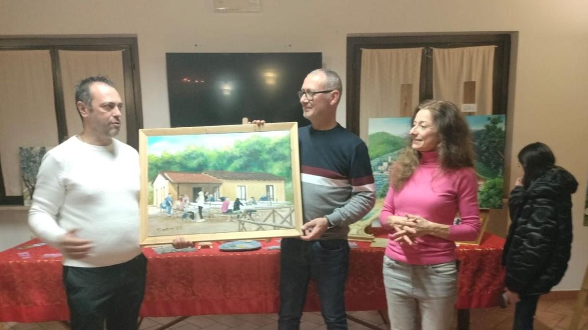 Simona Trentini e Marco Cappellano protagonisti in mostra alla Valmarino di Taverne di Corciano