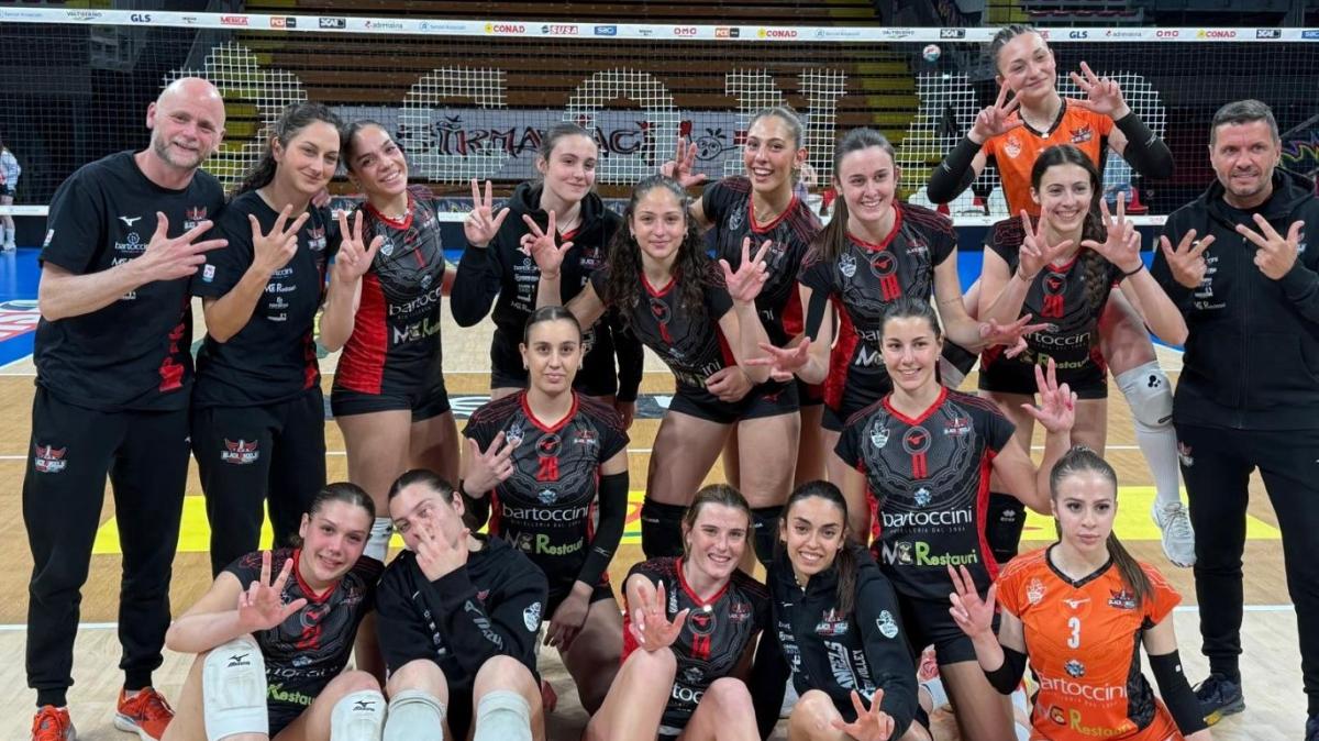 La Bartoccini Perugia sogna almeno una soddisdfazione dal campionato di C: è in semifinale playoff