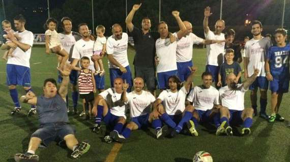 E' accaduto l'incredibile! La squadra di Materazzi e altri ex professionisti battuta dal Bar Piazza Settevalli!