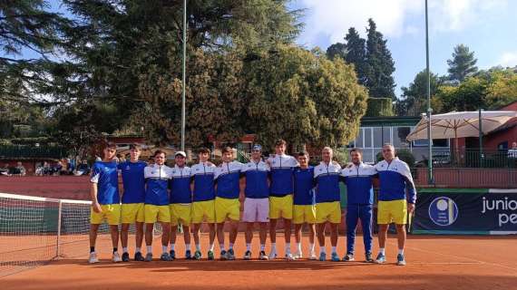 Lo Junior Tennis Perugia pareggia all'esordio stagionale nel campionato di A2