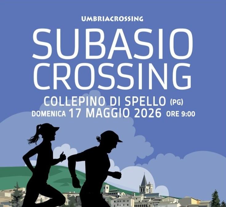Il "Subasio Crossing" torna il 17 maggio: di corsa con partenza ed arrivo a Collepino di Spello 