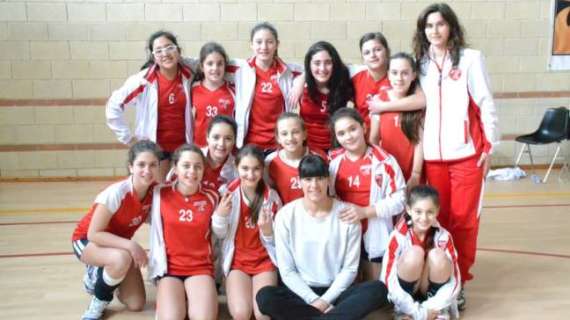 La Pallavolo Perugia festeggia con la squadra Under 12 femminile