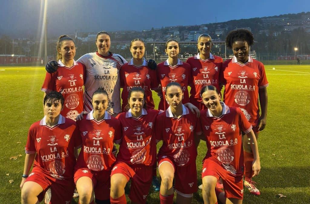 Che roba! Il Perugia femminile ha vinto 18-0 contro il Real Avigliano in Coppa Italia di Eccellenza