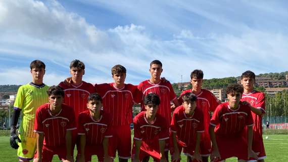 Tonfo dell'Under 16 del Perugia in casa contro il Benevento: 2-5 il punteggio! 