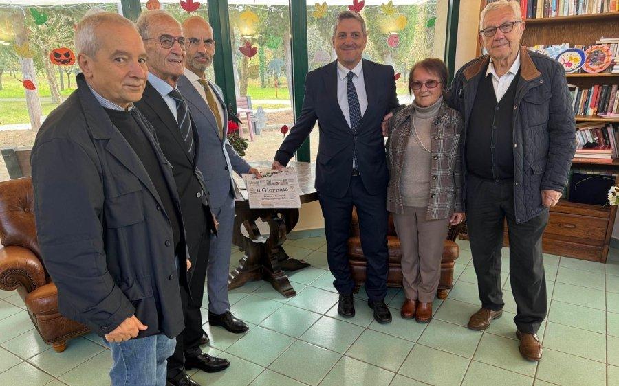 Anche l'Ordine dei Giornalisti sostiene "Edicola alla residenza protetta" con il plauso del sottosegretario Barachini