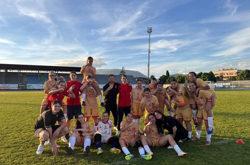 Il Perugia Calcio femminile Under 15 è campione regionale: battuta (1-0) in finale la Women Gualdo