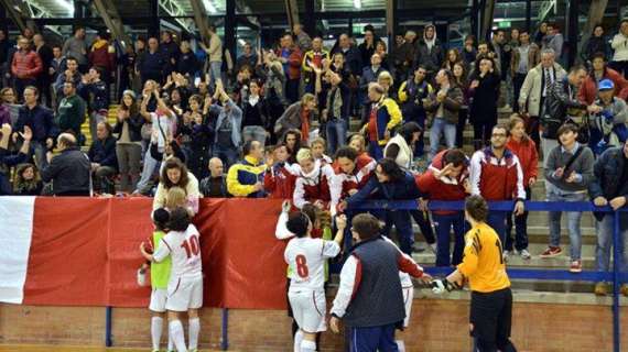 Vittoria per 4-2 in Sardegna delle ragazze del Perugia calcio a cinque nel campionato di serie A