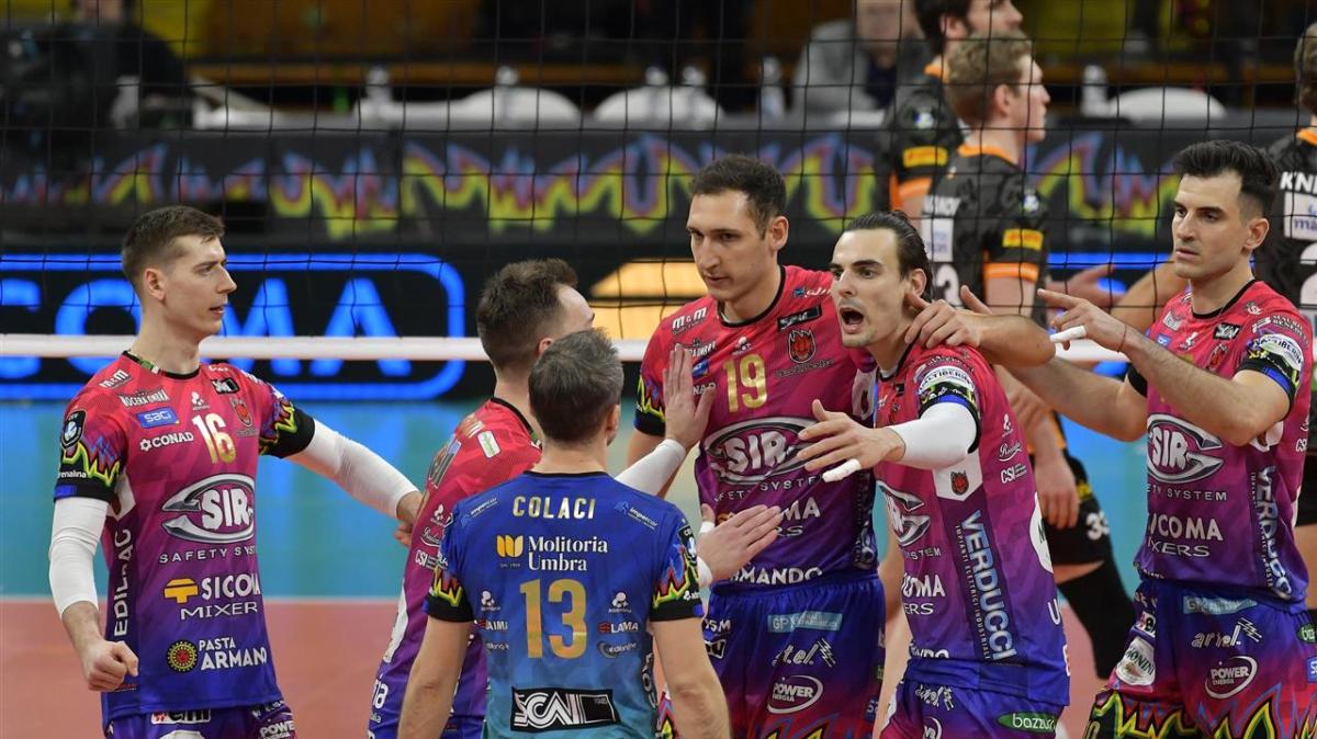 La Sir Perugia pronta per l'impegno di Champions League di stasera alle Canarie contro Las Palmas