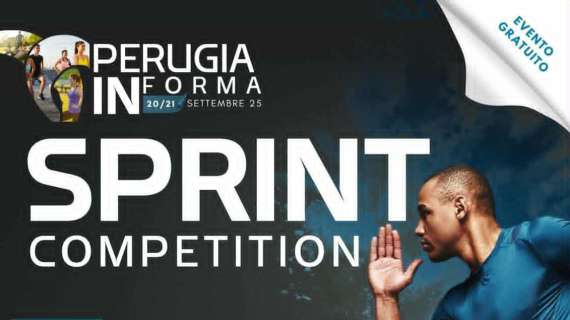Siete pronti? In Piazza del Bacio a Perugia il 20 settembre la prima "Sprint Competition": gara di fitness globale per tutti