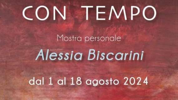 Dall'1 al 18 agosto a Todi la personale dell'artista Alessia Biscarini dal titolo "Con tempo"