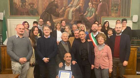 Dalla città di Magione un premio al campione Michele Parretta