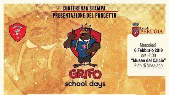 Che bella idea! Nasce il progetto "Grifo School Days" per far crescere i nuovi tifosi del Perugia