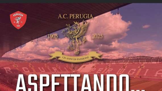 Dal 6 al 9 giugno la festa per i 120 anni del Perugia: tante iniziative al Curi