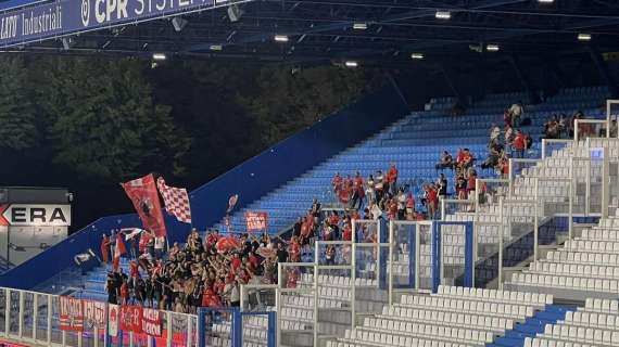 Saranno 148 i tifosi del Perugia presenti stasera a Pescara