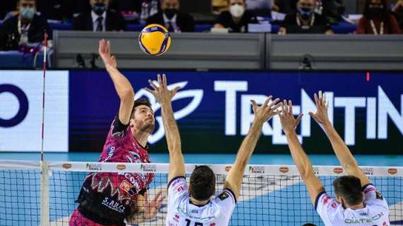 Da domani la prevendita per la sfida Perugia-Trento di pallavolo del 7 novembre al Palabarton