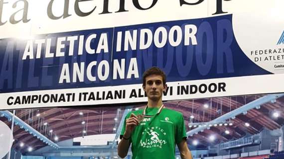 Bel risultato per l'altletica umbra con il quarto posto di Federico ai campionati italiani Allievi