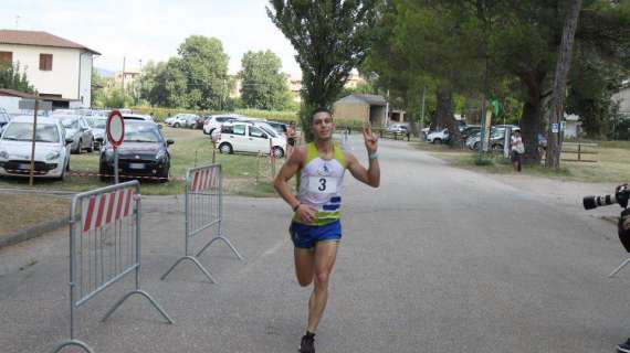 Maratonina di Bevagna: ordine di arrivo maschile nel segno di Fabio, davanti a Gianmarco, Andrea e Alessandro
