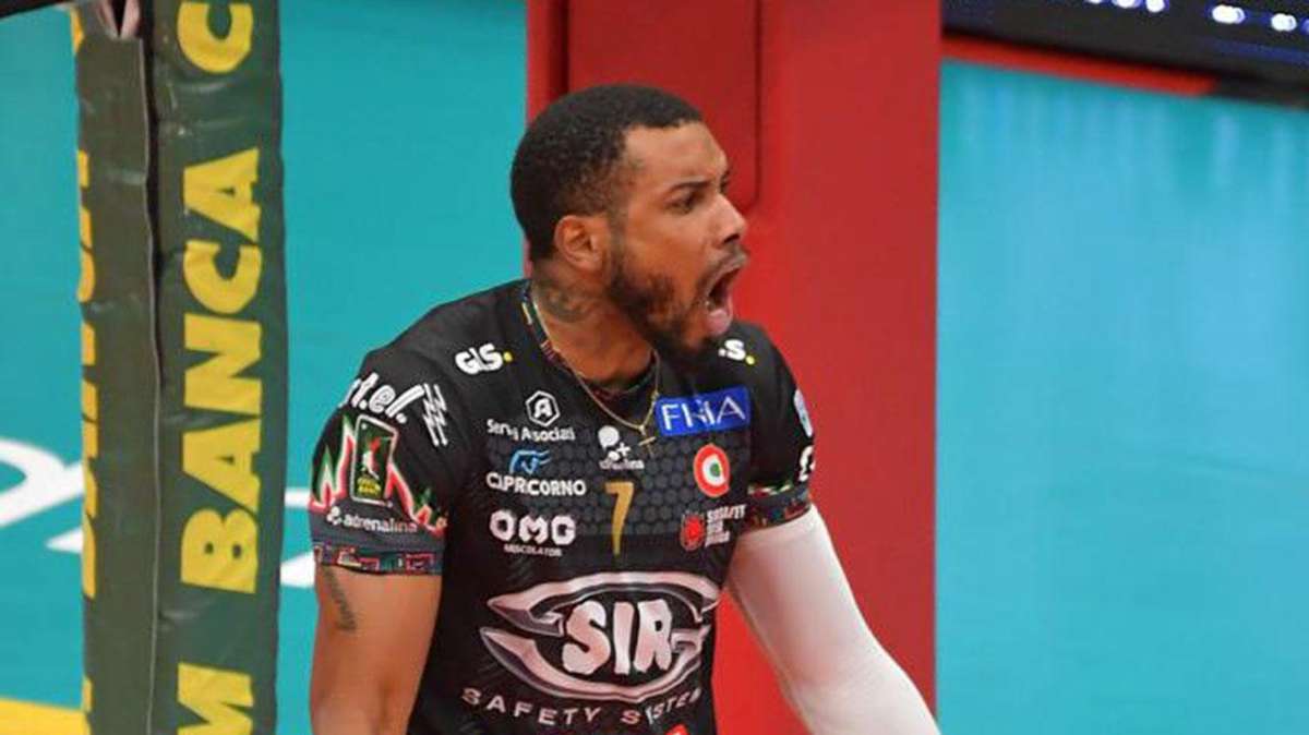 La Sir Susa Vim Perugia saluta Jesus Herrera che lascia la squadra dopo tre anni