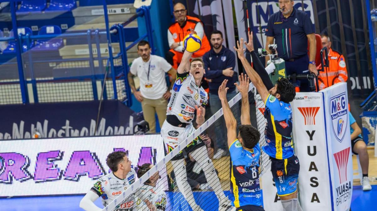 La Sir Perugia gioca oggi in trasferta all’Allianz Cloud contro Milano