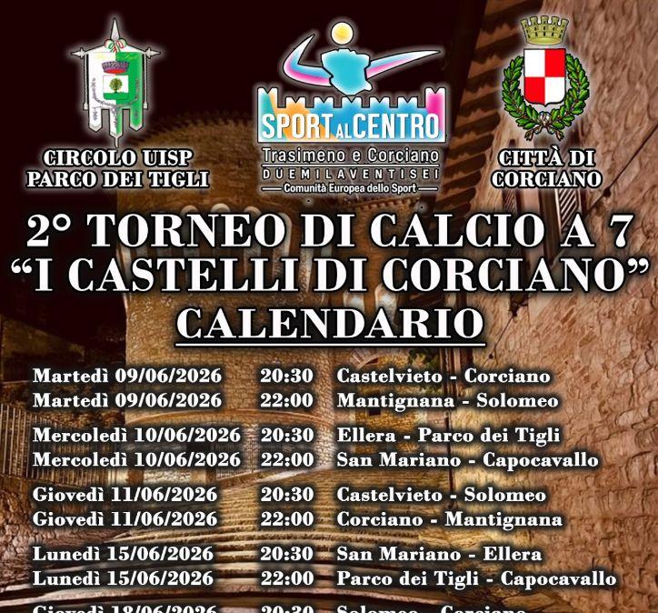 Al Parco dei Tigli con grande interesse è in corso il Torneo dei Castelli di Corciano