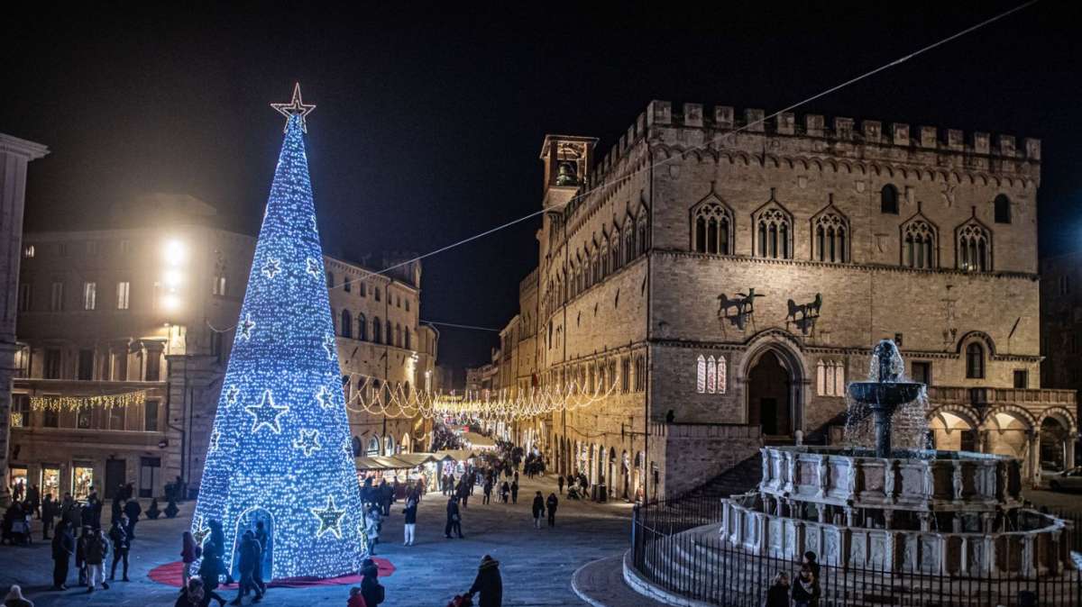 A Perugia è Natale! Inaugurato il programma degli eventi in un clima di grande festa