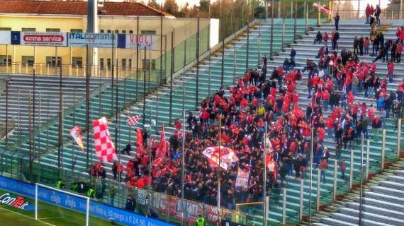 Il Perugia quest'anno con quasi 10mila tifosi presenti nelle trasferte: il calore del tifo non è mai mancato