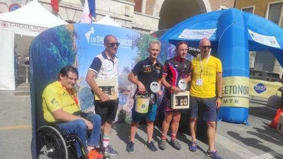 Applausi per Max "Bike" Ubaldini nella Spoleto-Norcia