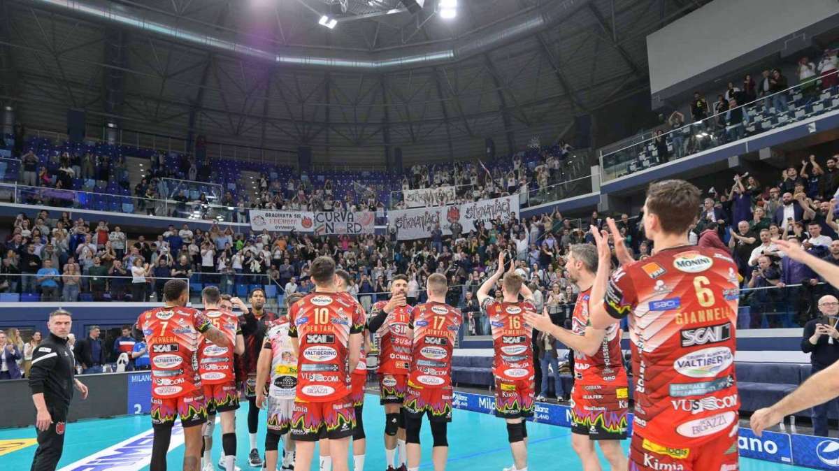 I numeri di gara 2 delle semifinali scudetto di volley maschile