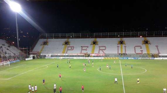 Così si chiedono gli accrediti per vedere le partite del Perugia al Curi