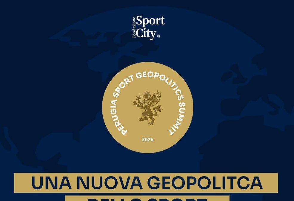 “Perugia Sport Geopolitics Summit 2026, una nuova geopolitica dello sport”: appuntamento il 10 aprile alla Sala dei Notari 
