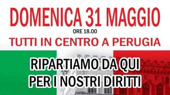 Impossibili le manifestazioni di massa? Domani in tanti sono pronti ad invadere il centro di Perugia